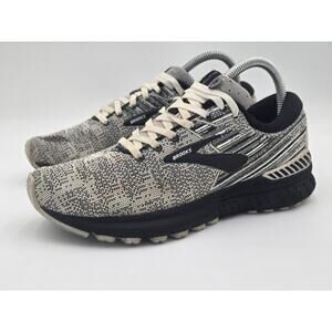 Brooks Adrenaline GTS 19 Gray Black Womens 8.5 Running Shoes